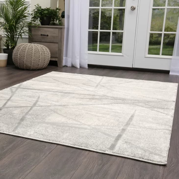 未使用　ACME Furniture TRIGON RUG 140＊200 Ovid_Tangerine_Rust_Area_Rug.webp